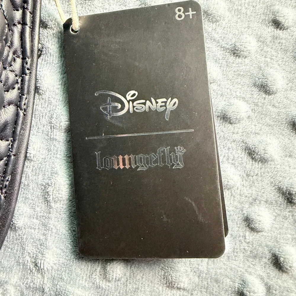 Loungefly Disney Sketched Mickey Mouse Black Quilted Crossbody Bag WDTB3395 NWT